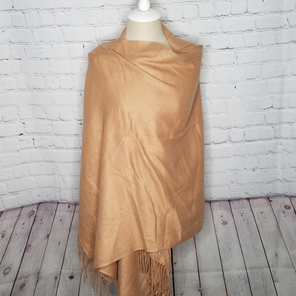 Burberry Virgin Wool Scarf Winter Classic Fringe - Picture 3 of 6